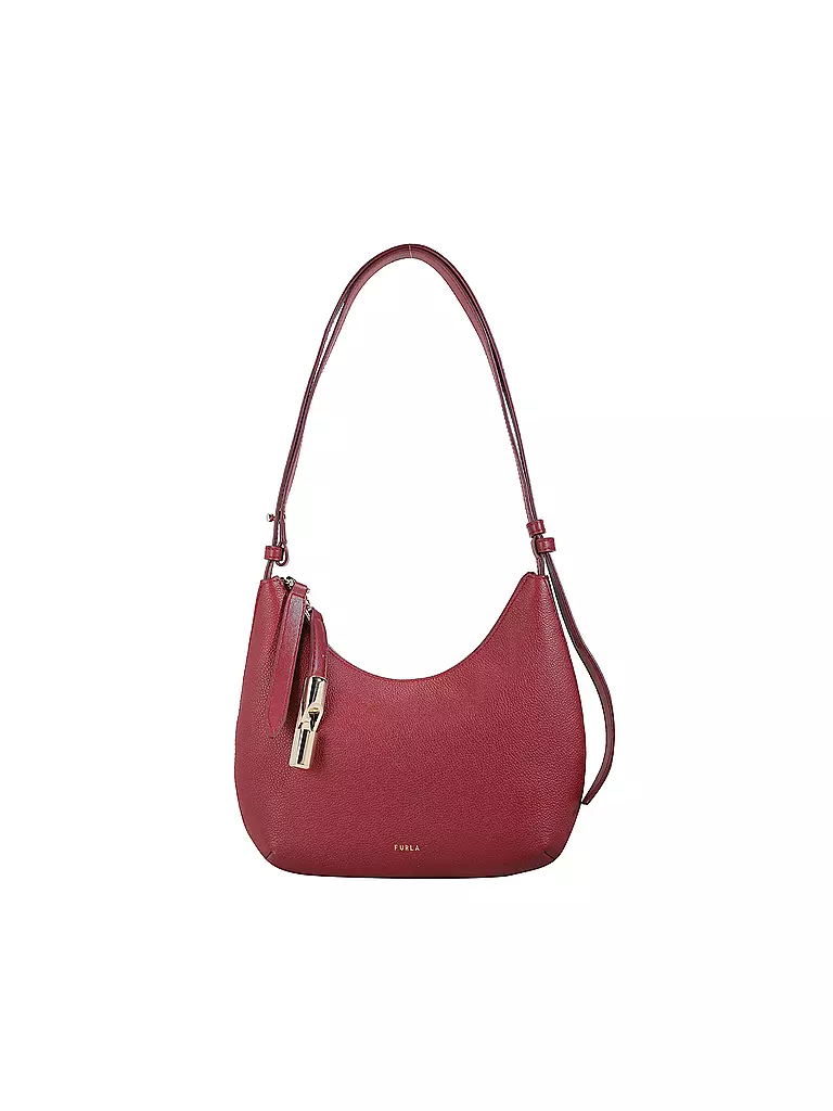 Leder Tasche shops von Furla rot